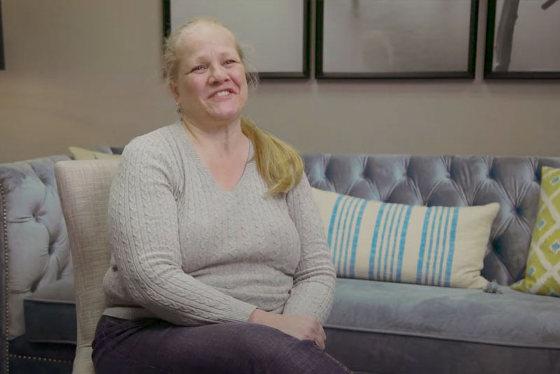 roseann dental implant patient from 2019