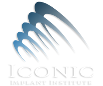 Iconic Implant Institute White Logo
